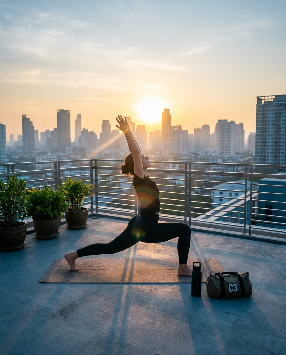 AI Photoshoot — C3 Yoga